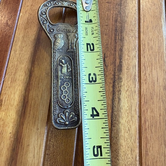 Vintage Metal Key-Shaped Designed Bottle Opener made in Greece - Picture 4 of 5